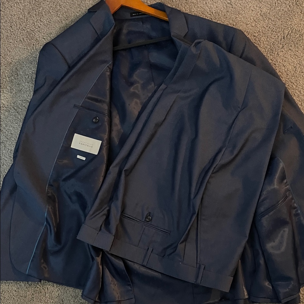 Kenneth Cole Deep Blue Suit